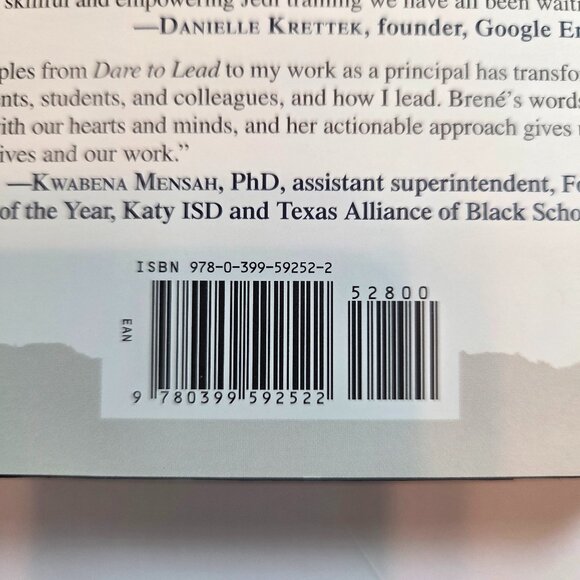 NWT Dare to Lead by Brené Brown, Hardcover, Like New, Never Read, No Markings - Picture 4 of 5